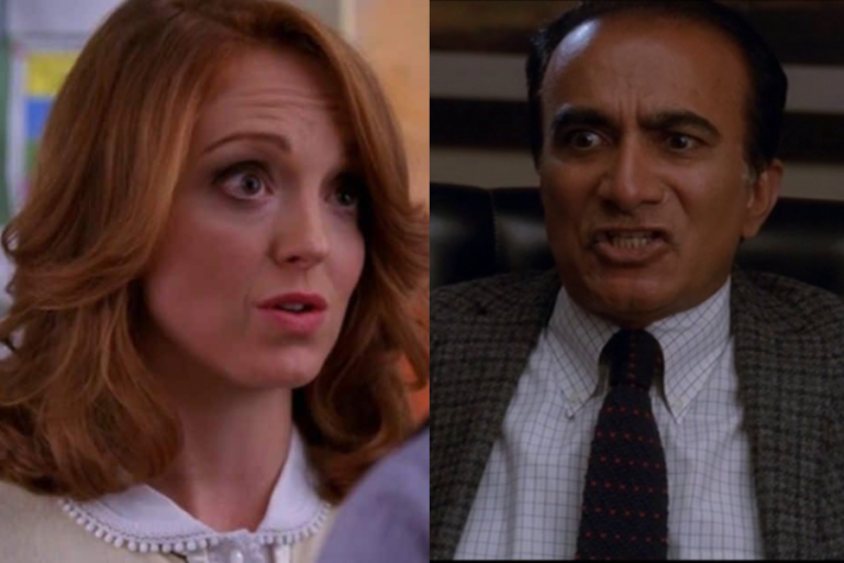Dynamics: Emma Argues With Principal Figgins in Glee
